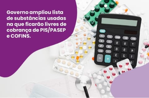 Mais de 75% dos medicamentos ficam isentos de PIS/Cofins